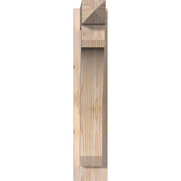 Legacy Arts & Crafts Smooth Outlooker, Douglas Fir, 5 1/2W X 16D X 28H